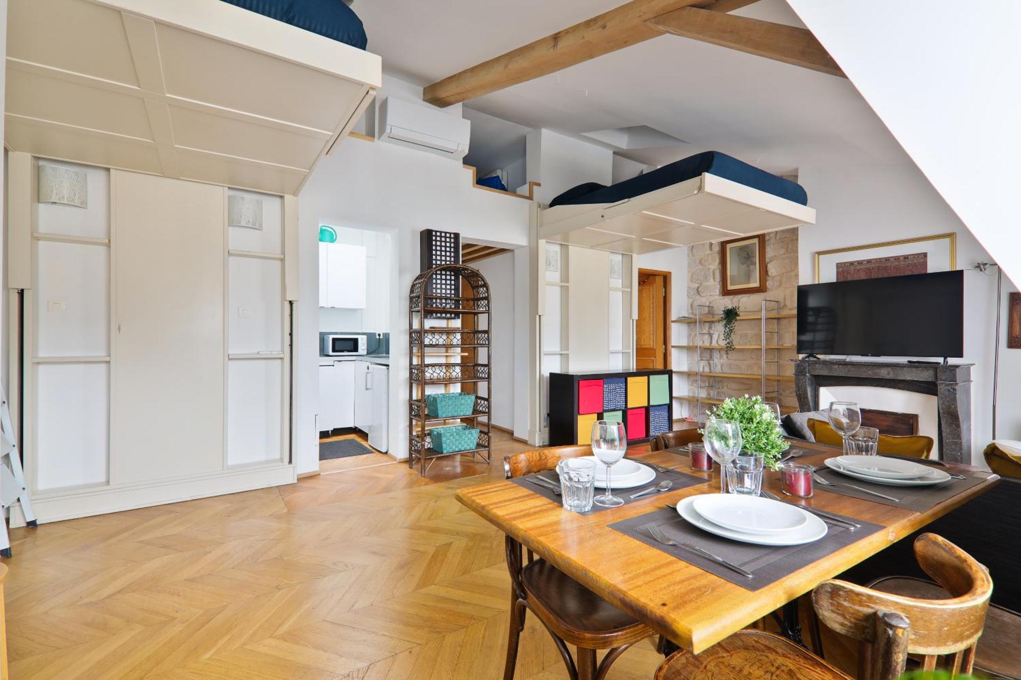 Studio Appartement Quartier Pantheon 3 Free Netflix París Exterior foto