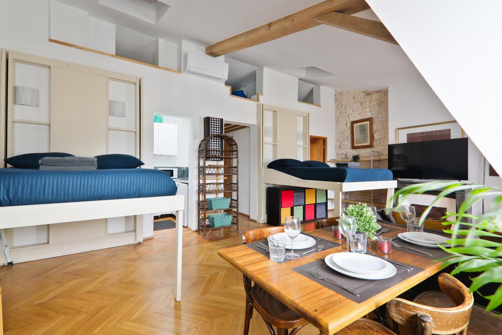 Studio Appartement Quartier Pantheon 3 Free Netflix París Exterior foto
